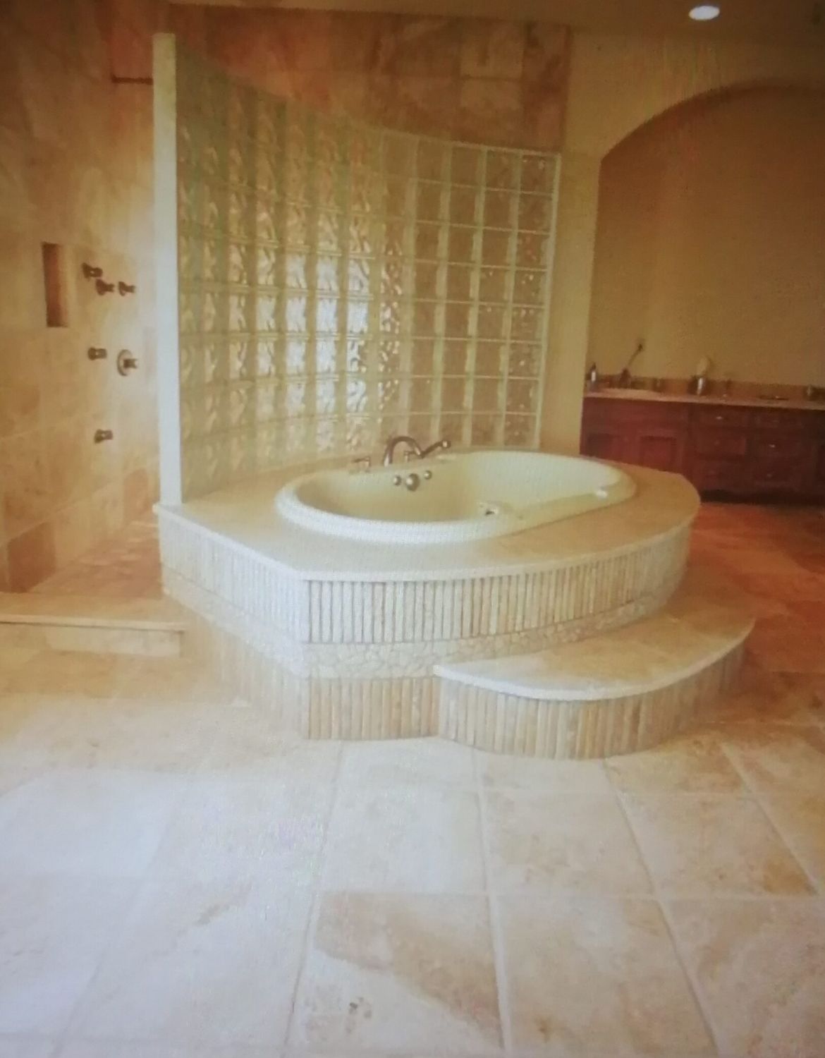 natural stone tile for bathrooms