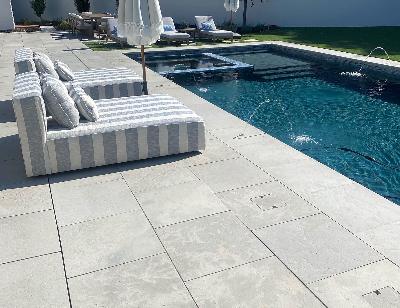stone projects Poolside