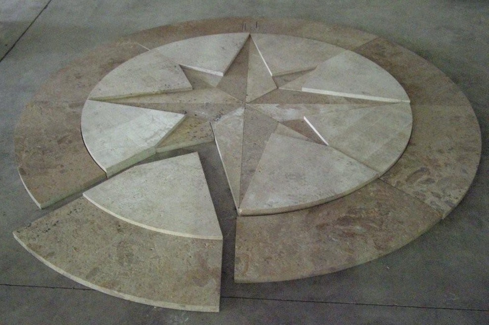 Miscellaneous Compass Rose Gothic Stone Compass Rose Web