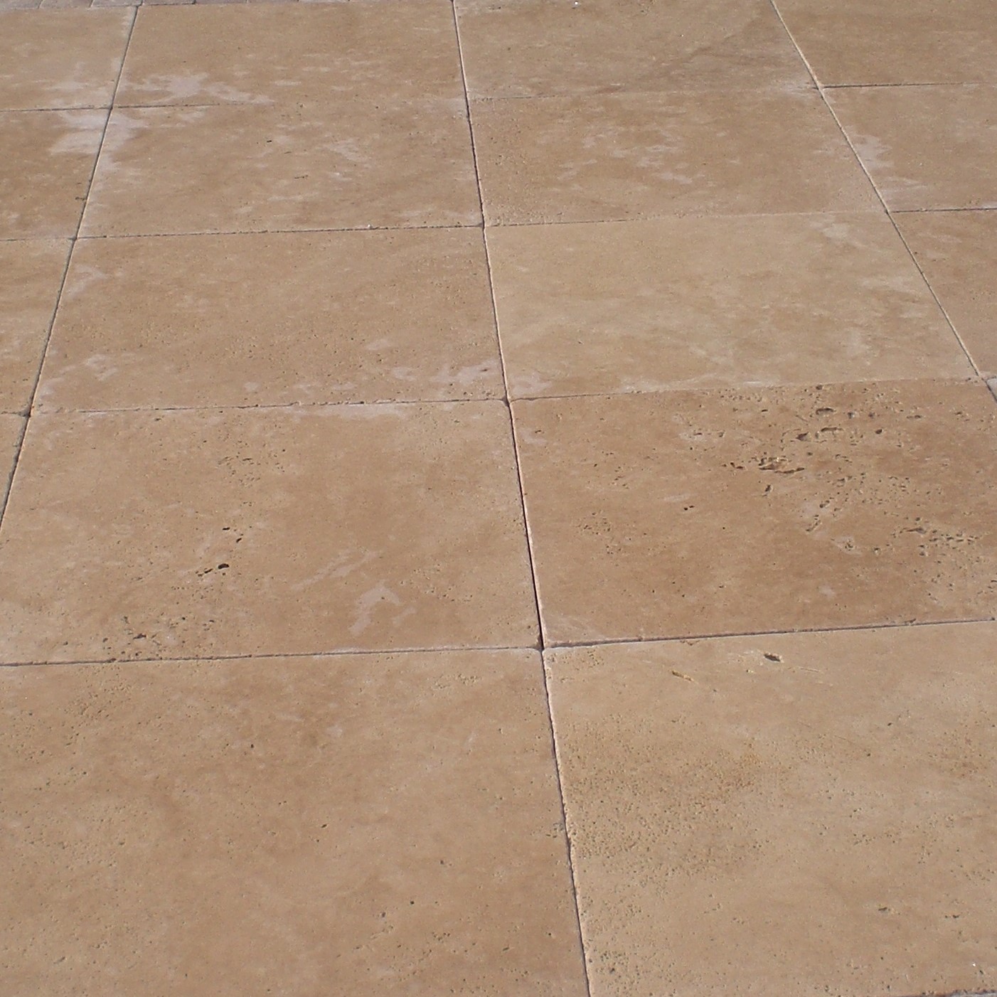 Paver Pedestal System Caramel Travertine