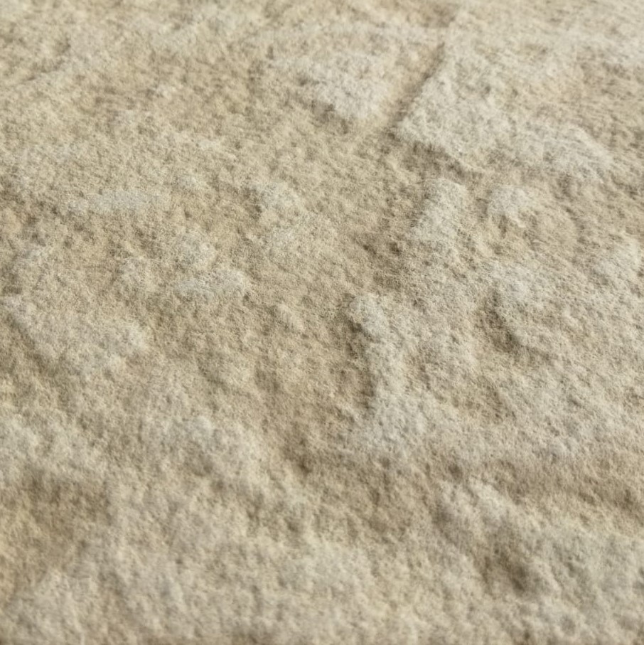 hand-chiseled surface finish