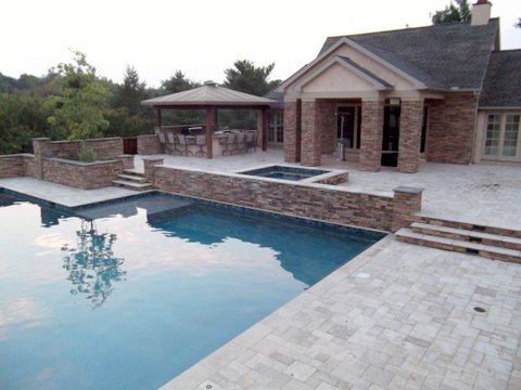Walnut Roman Pattern Travertine
