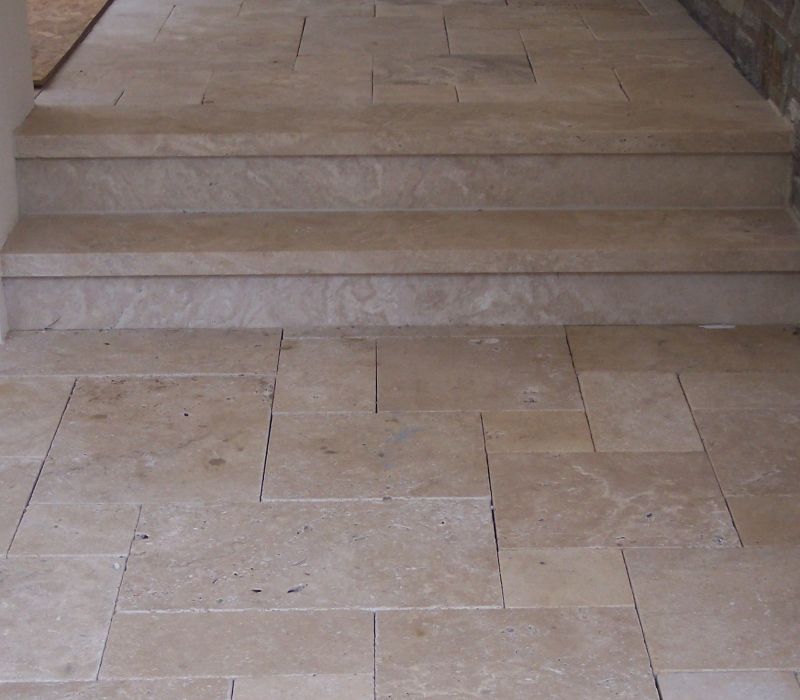 cream mix treads flat faced