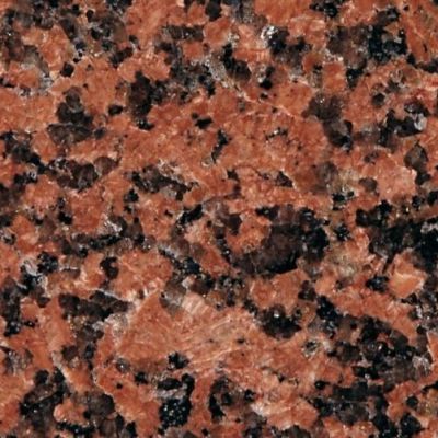 Tangier #20 red & black speckled granite