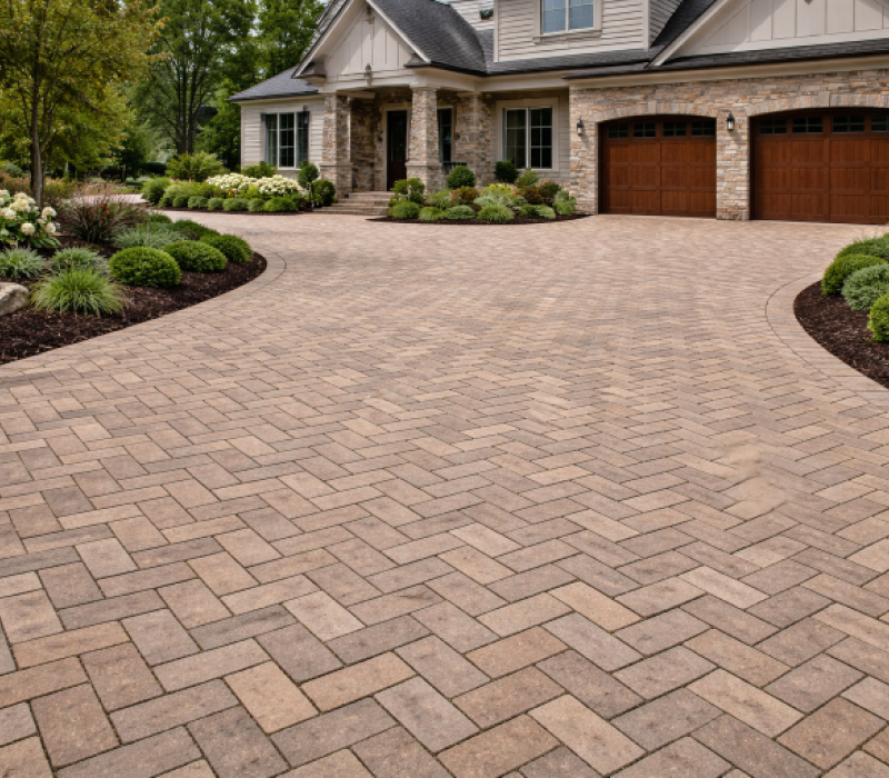 Tangier #12 Granite Herringbone